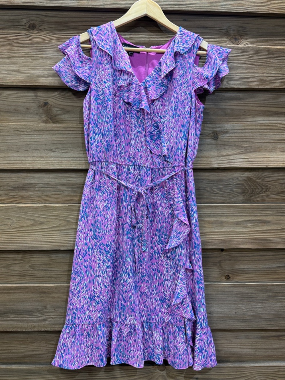 Simply Styled Faux Wrap-Style Dress